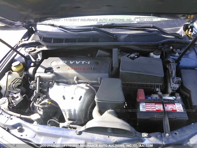 4T1BE46K77U131760 - 2007 TOYOTA CAMRY NEW GENERAT CE/LE/XLE/SE BLUE photo 10