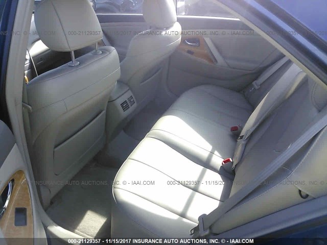 4T1BE46K77U131760 - 2007 TOYOTA CAMRY NEW GENERAT CE/LE/XLE/SE BLUE photo 8