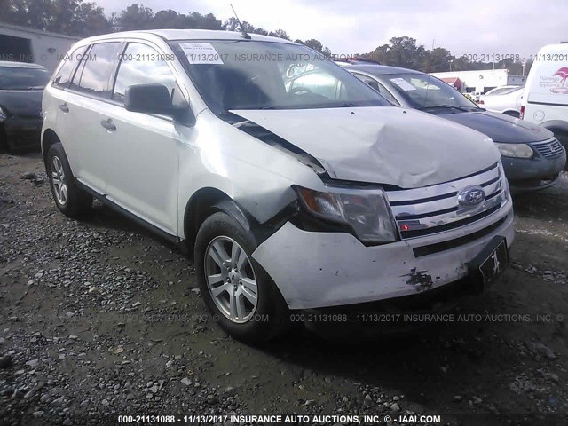 2FMDK3GC3ABB15796 - 2010 FORD EDGE SE WHITE photo 1