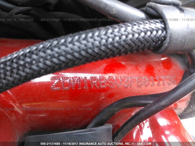 ZDM1RBSV3FB011736 - 2015 DUCATI MONSTER 1200 S RED photo 10