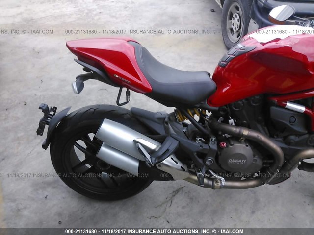 ZDM1RBSV3FB011736 - 2015 DUCATI MONSTER 1200 S RED photo 6