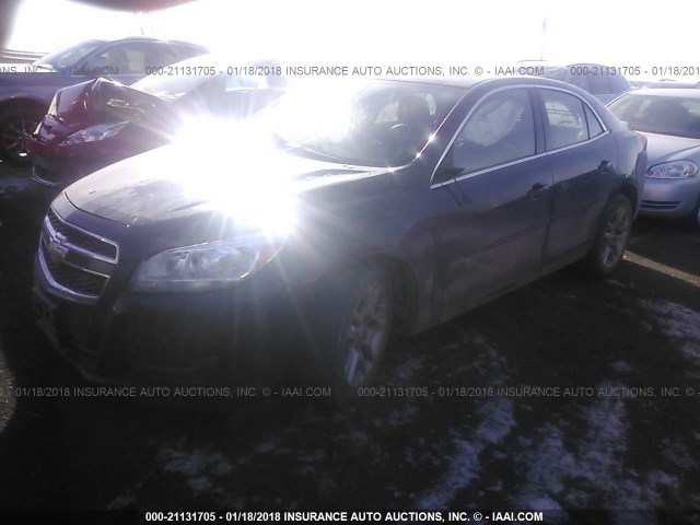 1G11C5SA3DF342858 - 2013 CHEVROLET MALIBU 1LT 黑色 照片 2