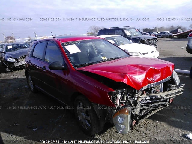 KNAFE161465246155 - 2006 KIA SPECTRA5 RED photo 1