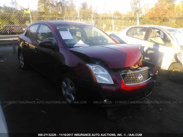 3N1AB61E39L670401 - 2009 NISSAN SENTRA 2.0/2.0S/2.0SL RED photo 1