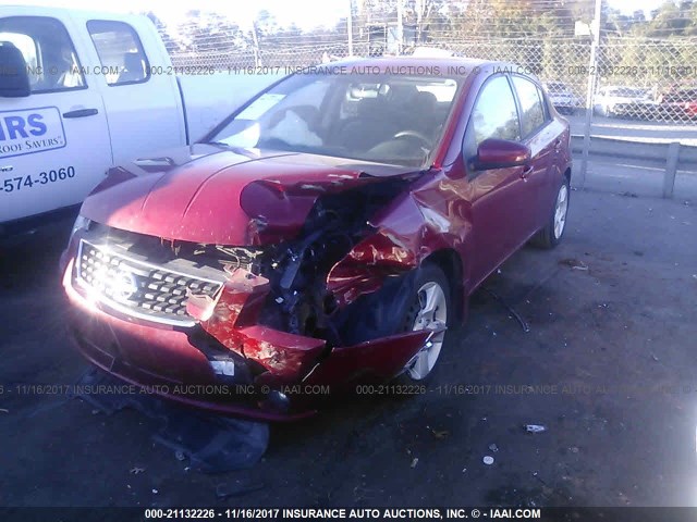 3N1AB61E39L670401 - 2009 NISSAN SENTRA 2.0/2.0S/2.0SL RED photo 2