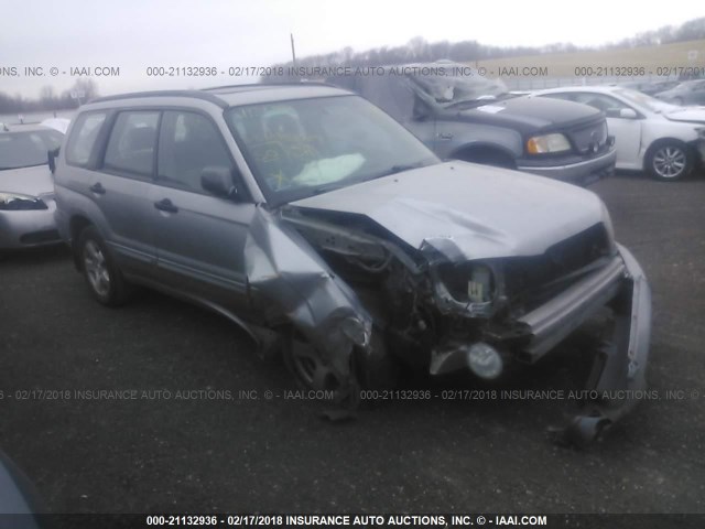 JF1SG65605H752638 - 2005 SUBARU FORESTER 2.5XS Күміс фото 1