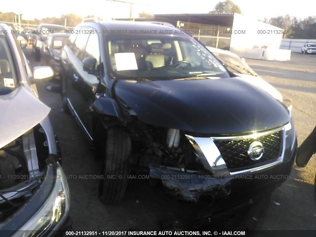 5N1AR2MN3EC664581 - 2014 NISSAN PATHFINDER S/SV/SL/PLATINUM BLACK photo 6