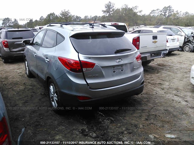 KM8JU3AC5CU443563 - 2012 HYUNDAI TUCSON GLS/LIMITED 灰色 照片 3
