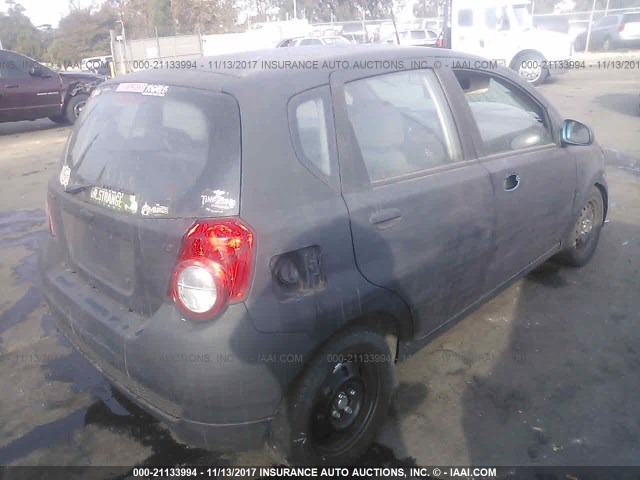 KL1TD66E29B324339 - 2009 CHEVROLET AVEO LS/LT 青绿色 照片 4