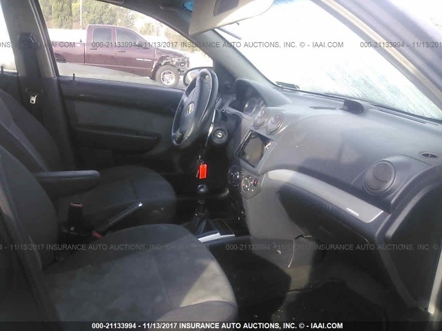 KL1TD66E29B324339 - 2009 CHEVROLET AVEO LS/LT 青绿色 照片 5