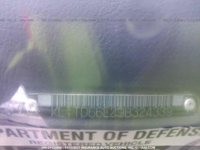 KL1TD66E29B324339 - 2009 CHEVROLET AVEO LS/LT 青绿色 照片 9