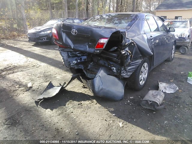 4T1BE46K77U151720 - 2007 TOYOTA CAMRY NEW GENERAT CE/LE/XLE/SE GRAY photo 6