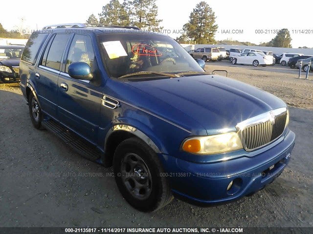 5LMRU27A9YLJ05368 - 2000 LINCOLN NAVIGATOR BLUE photo 1