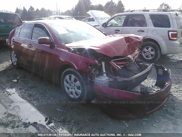 4T1BF3EKXBU181537 - 2011 TOYOTA CAMRY SE/LE/XLE 红色 照片 1