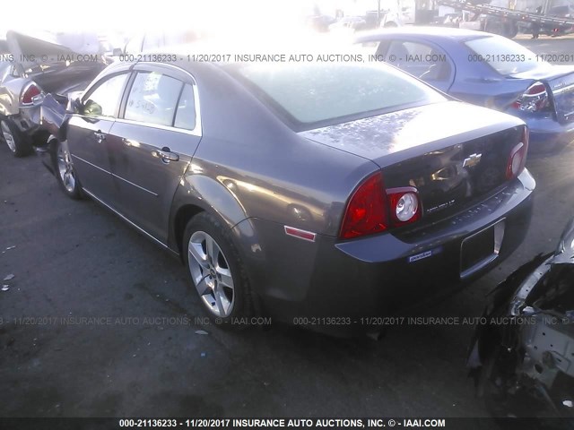 1G1ZC5EB6A4154138 - 2010 CHEVROLET MALIBU 1LT 灰色 照片 3