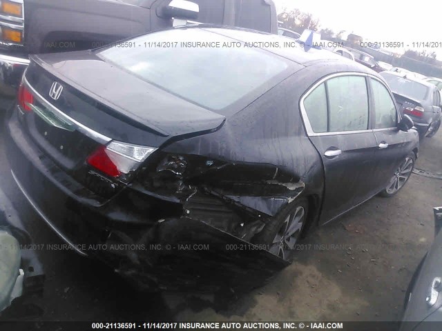 1HGCR2F5XFA258077 - 2015 HONDA ACCORD SPORT 黑色 照片 4
