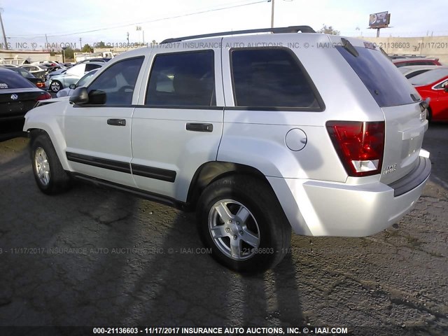 1J4GR48K76C202689 - 2006 JEEP GRAND CHEROKEE LAREDO/COLUMBIA/FREEDOM 银色 照片 3