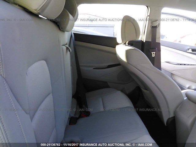 KM8J3CA41HU492617 - 2017 HYUNDAI TUCSON LIMITED/SPORT AND ECO/SE GRAY photo 8