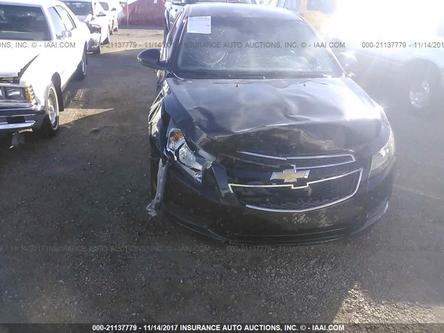 1G1PC5SB6D7323041 - 2013 CHEVROLET CRUZE LT BLACK photo 6