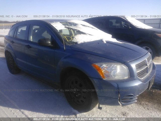 1B3HB48B47D210583 - 2007 DODGE CALIBER SXT BLUE photo 1