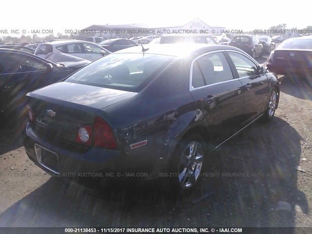1G1ZC5EB8A4166145 - 2010 CHEVROLET MALIBU 1LT 灰色 照片 4