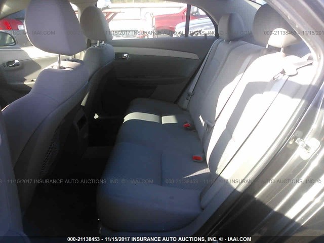 1G1ZC5EB8A4166145 - 2010 CHEVROLET MALIBU 1LT 灰色 照片 8