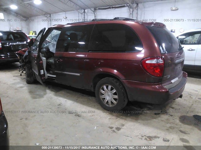 2A4GP54L37R109929 - 2007 CHRYSLER TOWN & COUNTRY TOURING MAROON photo 3