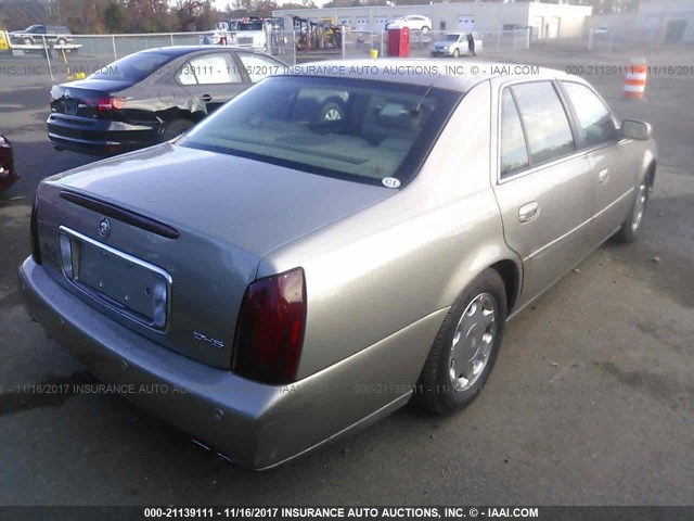 1G6KE54Y0YU270439 - 2000 CADILLAC DEVILLE DHS TAN photo 4