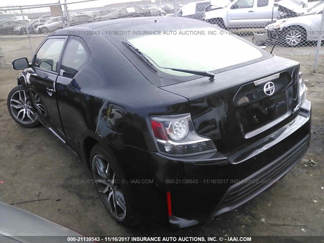 JTKJF5C7XGJ017457 - 2016 TOYOTA SCION TC 黑色 照片 3