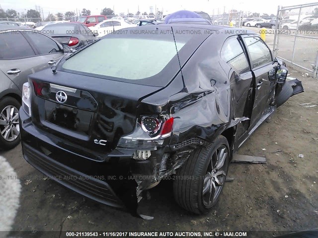 JTKJF5C7XGJ017457 - 2016 TOYOTA SCION TC 黑色 照片 4
