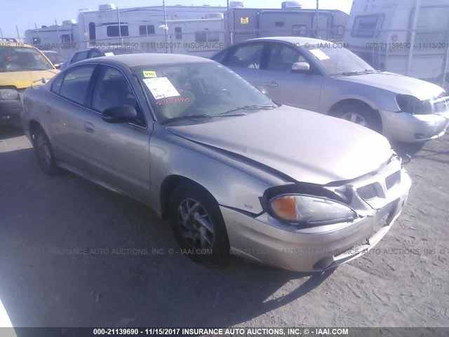 1G2NF52E54M540554 - 2004 PONTIAC GRAND AM SE1 TAN photo 1