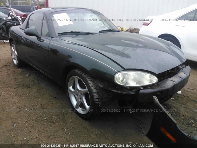 JM1NB353510214620 - 2001 MAZDA MX-5 MIATA LS GREEN photo 1