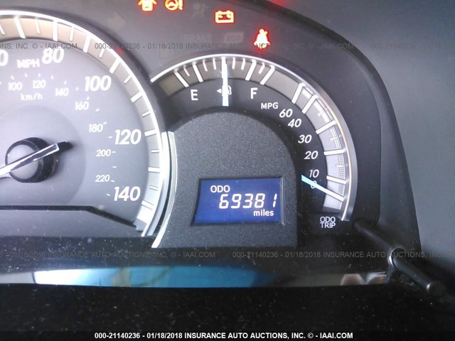 4T1BF1FK4EU317202 - 2014 TOYOTA CAMRY L/SE/LE/XLE 黑色 照片 7