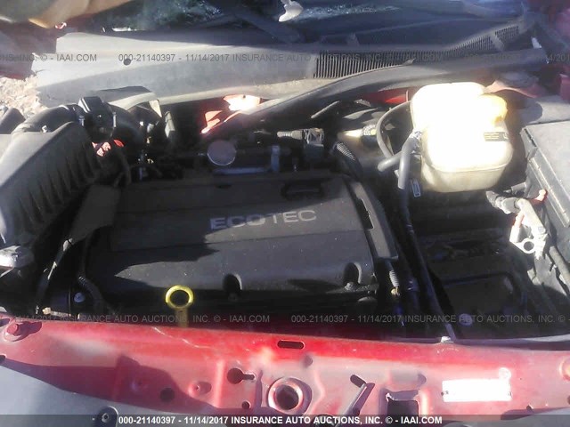 W08AR671685085638 - 2008 SATURN ASTRA XE RED photo 10