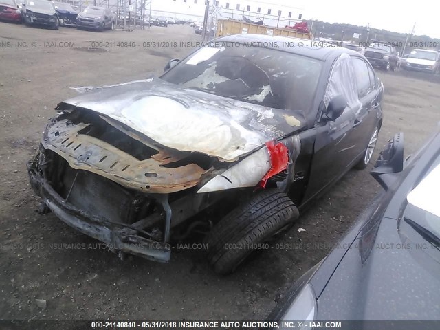 WBAPK5C50AA599908 - 2010 BMW 328 XI SULEV BLACK photo 2