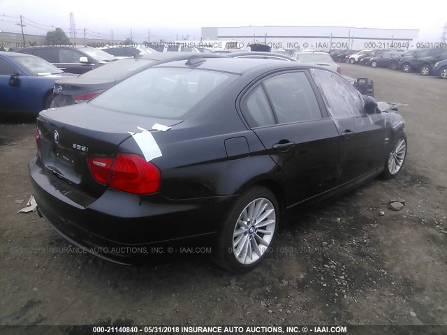 WBAPK5C50AA599908 - 2010 BMW 328 XI SULEV BLACK photo 4