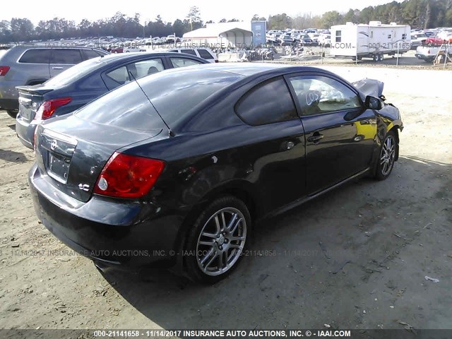 JTKDE177170145630 - 2007 TOYOTA SCION TC 黑色 照片 4