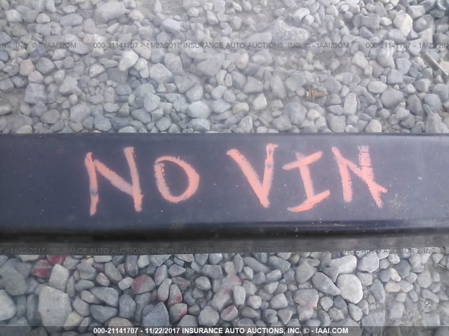 99999 - 1999 UTILITY TRAILER BLACK photo 9