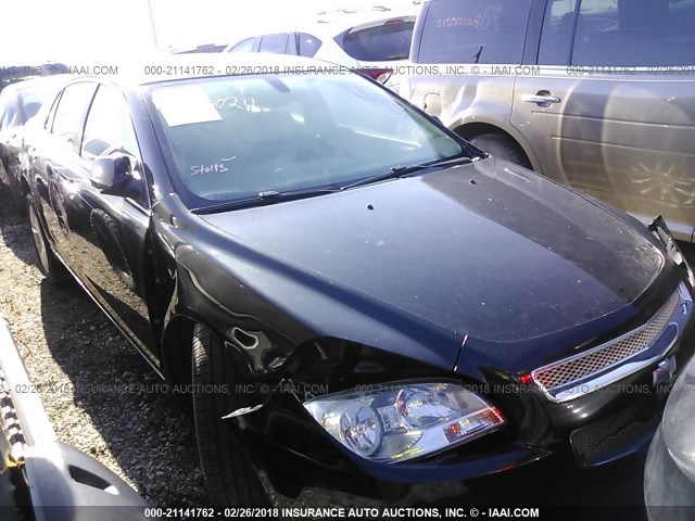 1G1ZE5EB9AF136022 - 2010 CHEVROLET MALIBU LTZ ნაცრისფერი ფოტო 1
