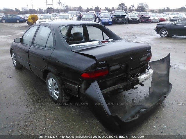 1Y1SK5260TZ041743 - 1996 GEO PRIZM LSI BLACK photo 3