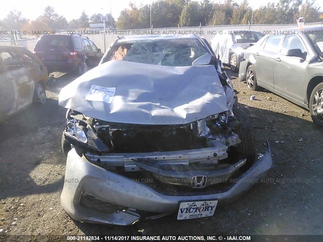 1HGCT1B43GA005919 - 2016 HONDA Accord LX-S SILVER photo 6