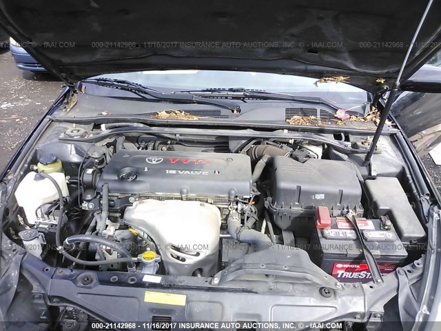 4T1CE38PX5U519392 - 2005 TOYOTA CAMRY SOLARA SE/SLE შავი ფოტო 10