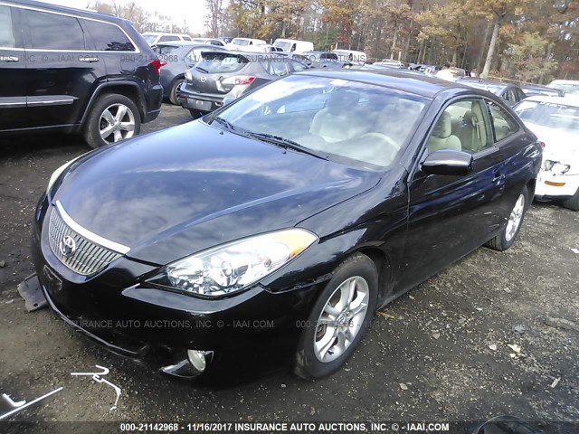 4T1CE38PX5U519392 - 2005 TOYOTA CAMRY SOLARA SE/SLE შავი ფოტო 2
