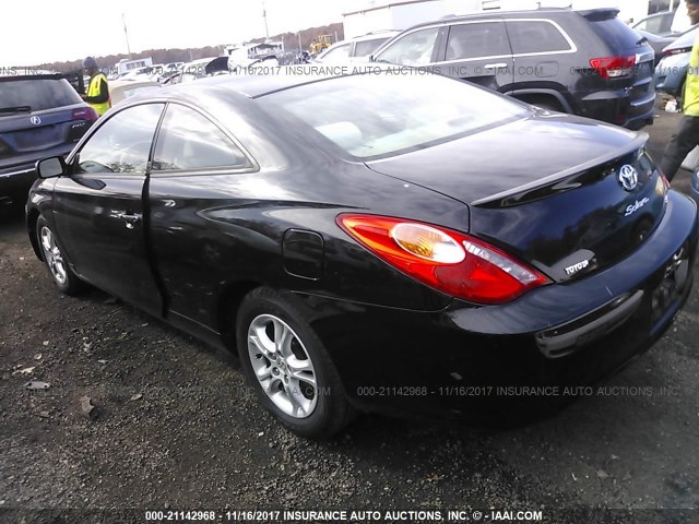 4T1CE38PX5U519392 - 2005 TOYOTA CAMRY SOLARA SE/SLE შავი ფოტო 3