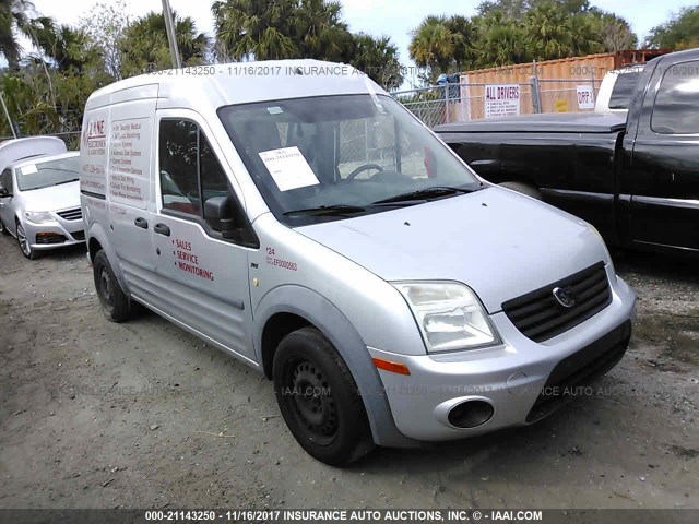 NM0LS7BN7CT119379 - 2012 FORD TRANSIT CONNECT XLT SILVER photo 1