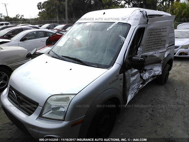 NM0LS7BN7CT119379 - 2012 FORD TRANSIT CONNECT XLT SILVER photo 2