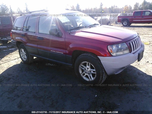 1J4GW48S84C146252 - 2004 JEEP GRAND CHEROKEE LAREDO/COLUMBIA/FREEDOM 红色 照片 1