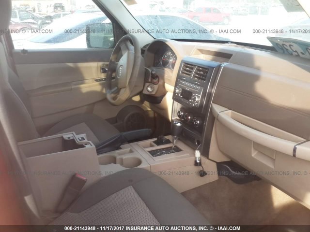 1J4PN2GK3AW136330 - 2010 JEEP LIBERTY SPORT 红色 照片 5