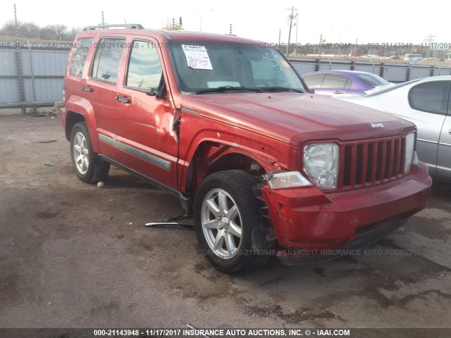 1J4PN2GK3AW136330 - 2010 JEEP LIBERTY SPORT 红色 照片 6