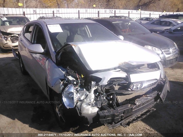 KMHCT5AE3DU131333 - 2013 HYUNDAI ACCENT GLS/GS SILVER photo 6